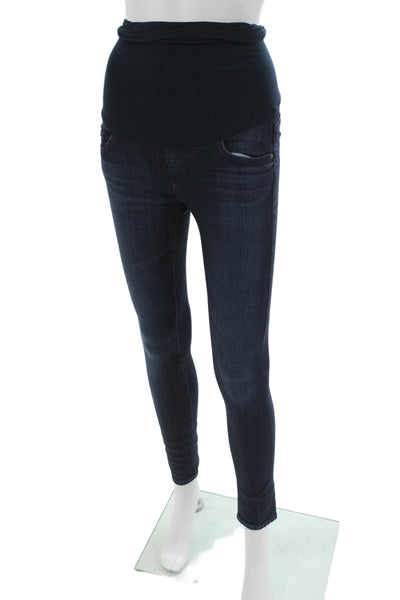 AG Adriano Goldschmied Womens Skinny Jeans High Rise Blue 26 Inseam Size 25