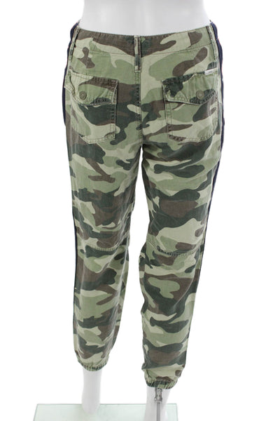 Mother Womens Camouflage Cotton Jogger Pants Multicolor Size 25