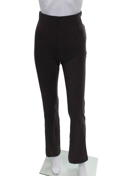 Lululemon Women Striped Brown Pull On Pants 31 Inseam Size 2