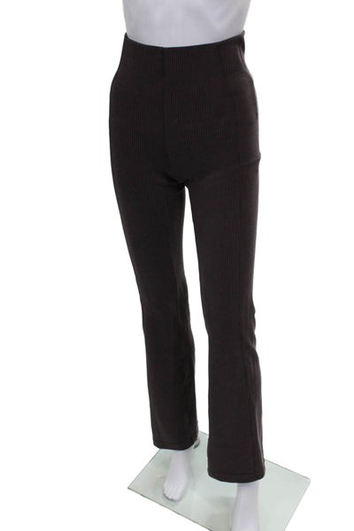 Lululemon Women Striped Brown Pull On Pants 31 Inseam Size 2