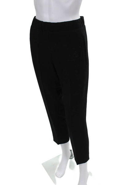 Index Womens Cropped Black Triacetate Pants Size S