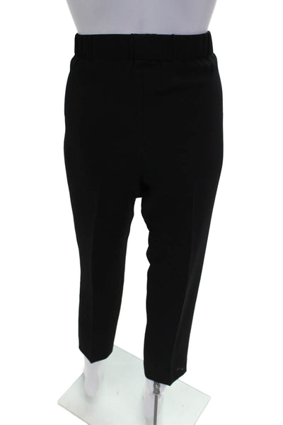 Index Womens Cropped Black Triacetate Pants Size S