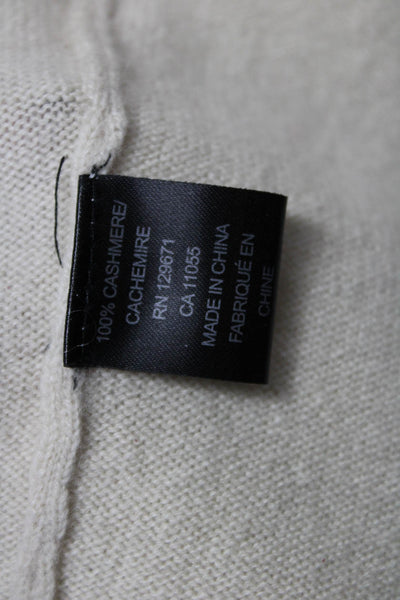 360 Cashmere Womens Camisole Beige V Neck Sleeveless Summer Size L