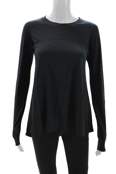 Lululemon Women Tunic Long Sleeve Black Polyester Blend Size S