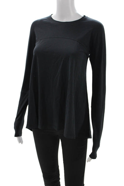 Lululemon Women Tunic Long Sleeve Black Polyester Blend Size S