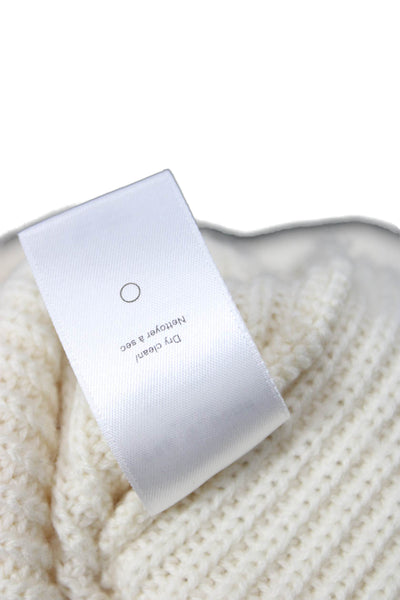 Rag & Bone Jean Womens Merino Wool Pullover Sweater Crew Neck Ivory Size XS