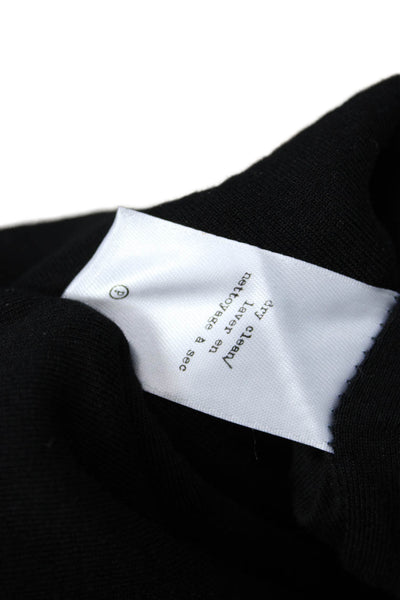 Rag & Bone Women Fit & Flare Black Dress Sleeveless Round Neck Size S