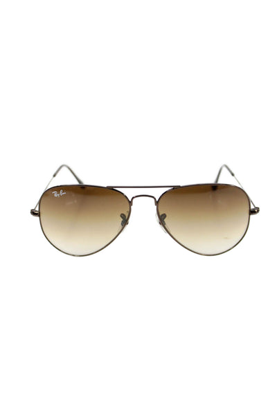 Ray Ban Womens RB3025 Aviator Large Metal 55mm 14mm Brownn Sunglasses
