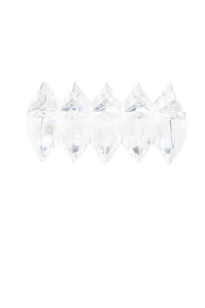 Baccarat Vintage Unisex Adults Crystal Glass Mirror Picture Frame Holder