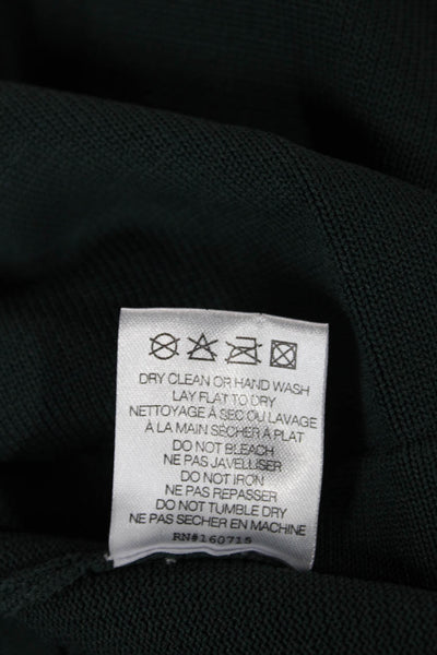 Ser.O.Ya Womens Rayon Turtleneck Tunic Sweater Long Sleeve Green Size XS