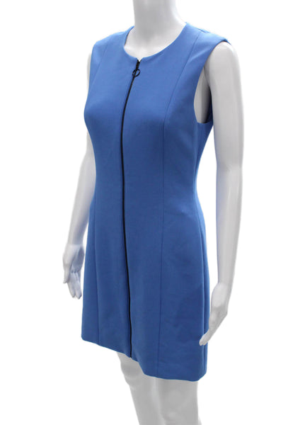 Elizabeth and James Womens Sheath Dress Blue Sleeveless Size 8