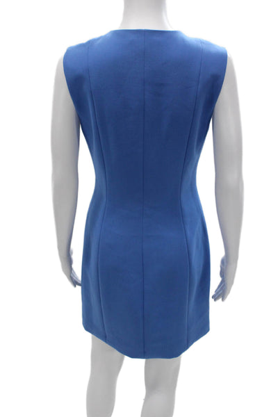 Elizabeth and James Womens Sheath Dress Blue Sleeveless Size 8