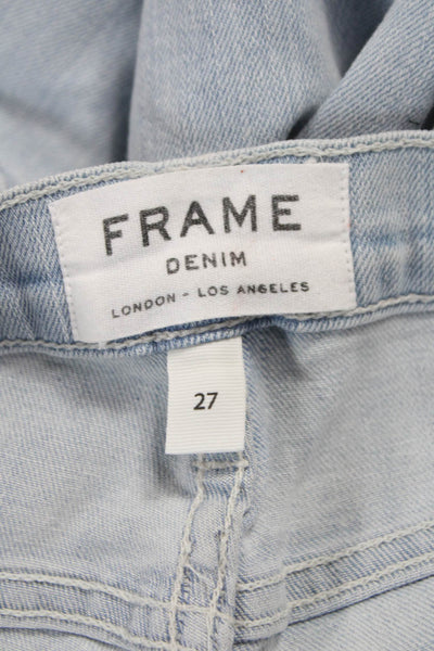 Frame Denim Womens Skinny Blue Jeans Size 27