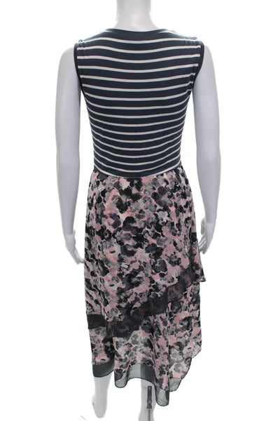 Bailey 44 Womens Multicolor Striped Tank Dress Rayon Sleeveless Size S