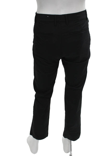 Goodfellow Mens Black Chino Pants Button Cotton Size 29