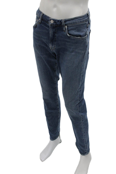 Citizens of Humanity Mens Tapered Blue Cotton Jeans Size 31