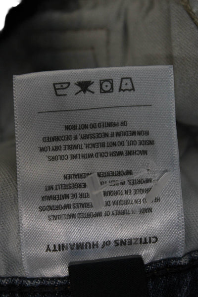 Citizens of Humanity Mens Tapered Blue Cotton Jeans Size 31