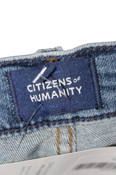 Citizens of Humanity Mens Tapered Blue Cotton Jeans Size 31