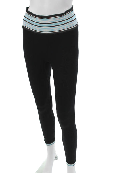 ALALA Womens Ankle Leggings Black Nylon Size S