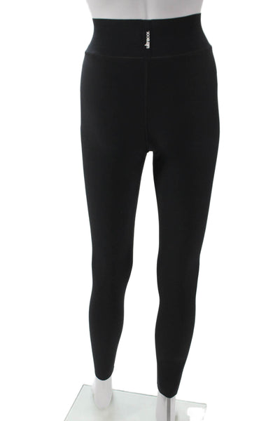 Ultracor Womens Compression Leggings Black Nylon Blend Size S