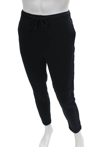Zara Unisex Adults Blue Elastane Joggers Drawstring Inseam 29 Size S