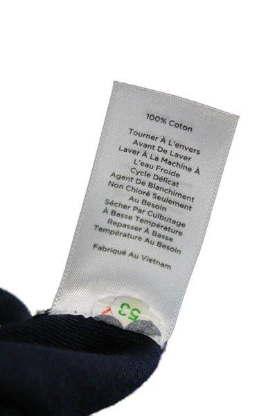 Talbots Women Shift Dress Blue Cowl Neck Sleeveless Short Cotton Size PP