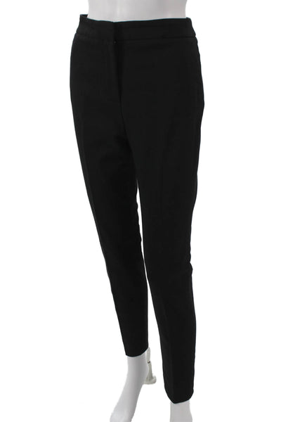 Zara Womens Black Dress Pants Polyester Blend Zip Closure Size 6