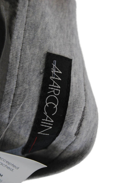 Marc Cain Womens Dress Pants Gray Virgin Wool Button Size 5