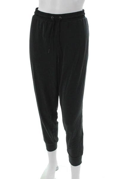 Splendid Womens Black Modal Jogger Pants Drawstring Size L