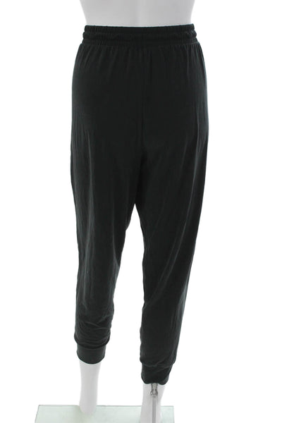 Splendid Womens Black Modal Jogger Pants Drawstring Size L