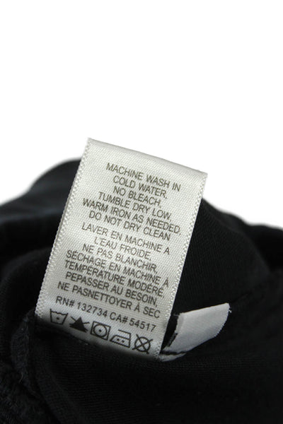 Bella Dahl Womens Black Jogger Pants Tencel Lyocell Drawstring Inseam 25 Size L
