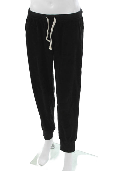 Electric & Rose Women Jogger Pants Black Cotton Drawstring Solid Size XL