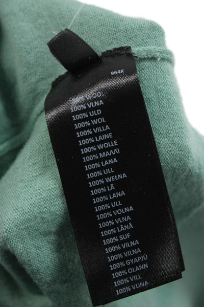 PS Paul Smith Boys Wool Long Sleeve Pullover Sweater Green Size M