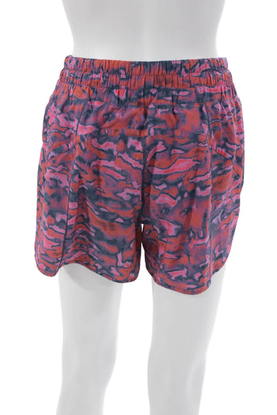 Lululemon Womens Athletic Camouflage Recycled Polyester Shorts Size 6