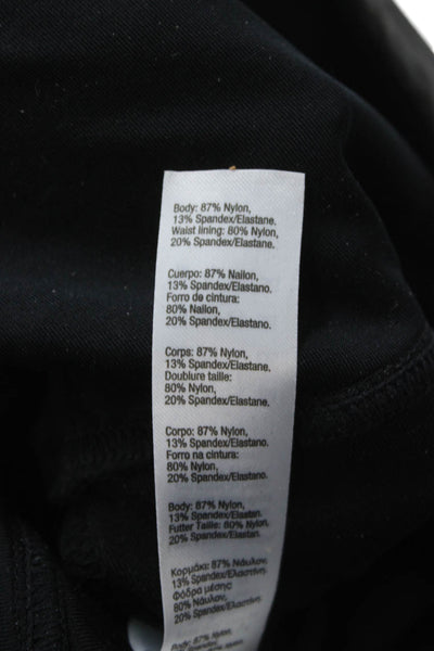 Spanx Women Ankle Leggings Black Nylon Size M