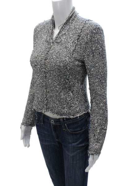 Rebecca Taylor Women Multicolor Basic Jacket Zip Long Sleeve Size 2