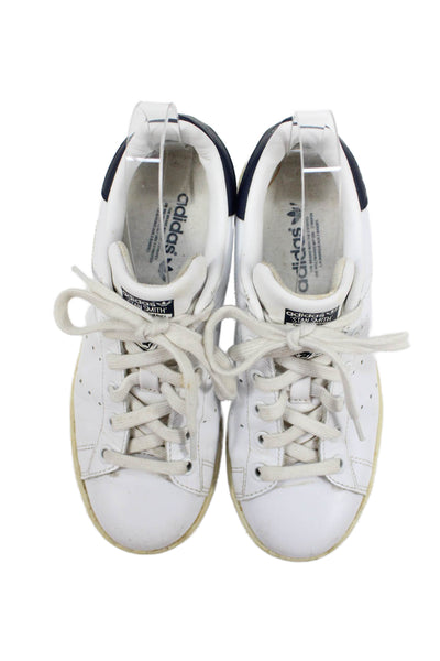 Adidas Women's Leather Lace Up Rubber Sole Sneakers White Size 4.5