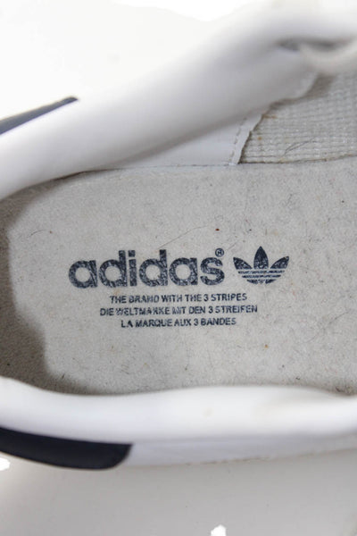 Adidas Women's Leather Lace Up Rubber Sole Sneakers White Size 4.5
