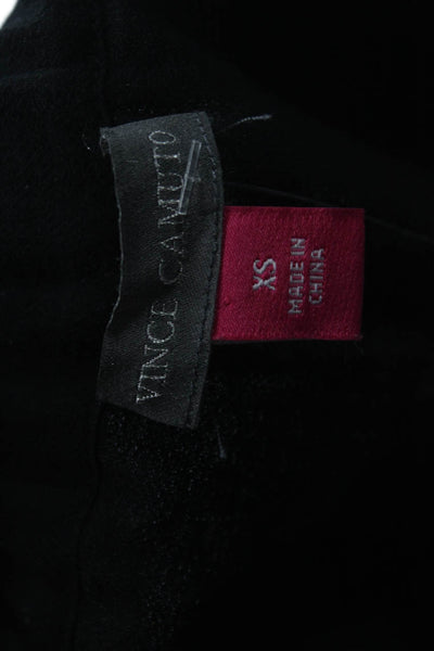 Vince Camuto Women Cropped Black Pants Size XS