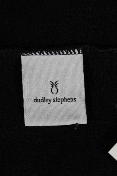 Dudley Stephens Womens Black Colorblock Turtleneck Pullover Longsleeve Size S