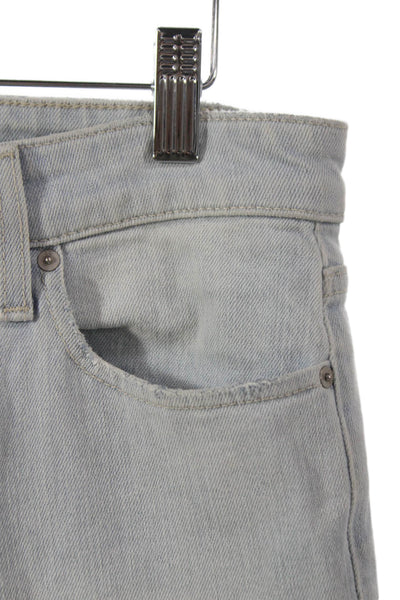 Joes Womens Ankle Jeans Blue Cotton High Rise Button Size 29