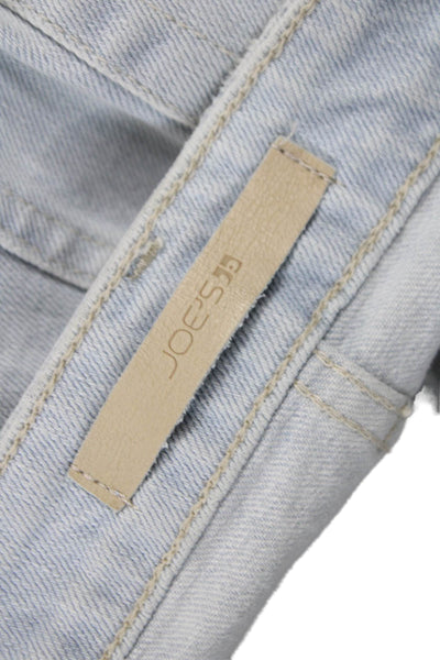 Joes Womens Ankle Jeans Blue Cotton High Rise Button Size 29