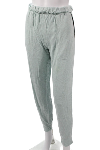 Splits59 Women Jogger Pants Green Modal Pull On Inseam 25 Size M