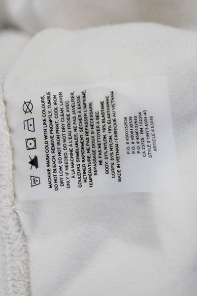 TNA Womens Ankle Beige Nylon Leggings Size S