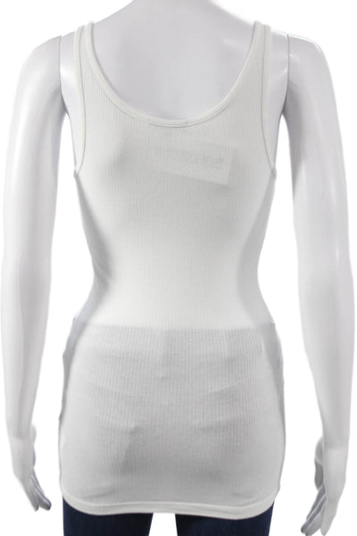 Standard James Perse Women White Supima Cotton Tank Undershirt Size 0