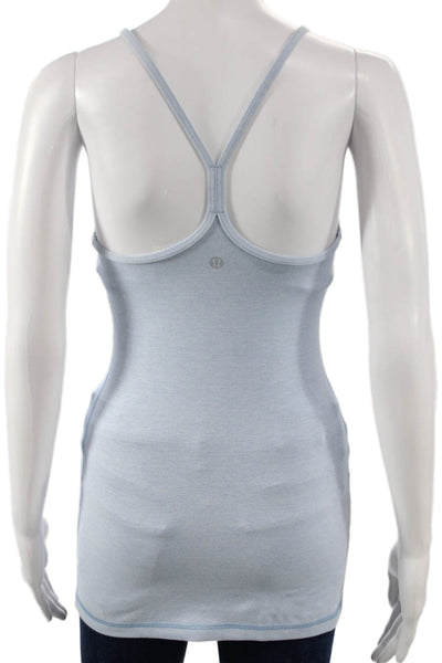 Lululemon Womens Blue Scoop Neck Camisole Sleeveless Size 4
