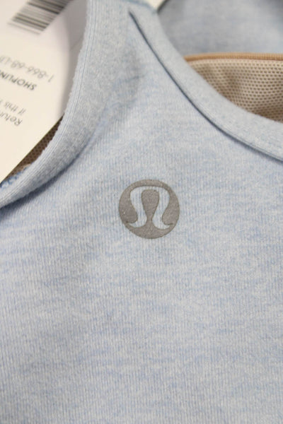 Lululemon Womens Blue Scoop Neck Camisole Sleeveless Size 4