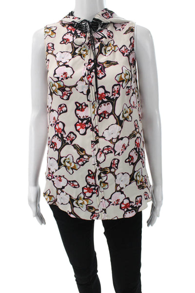 Dorothee Schumacher Women Tunic Blouse Floral Viscose Sleeveless Size 2