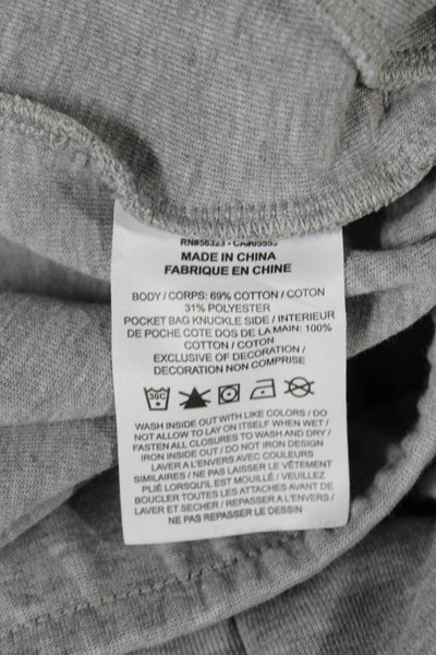 Nike Mens Gray Cotton Drawstring Sweatpants Size XL