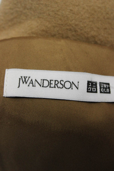 JW Anderson Womens Basic Jacket Beige Toggle Polyester Long Sleeve Size XS